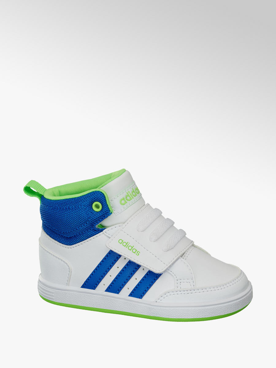 Mid Cut HOOPS CMF MID INF von adidas neo label in weiß Mid Cut HOOPS CMF MID INF von adidas neo label in weiß